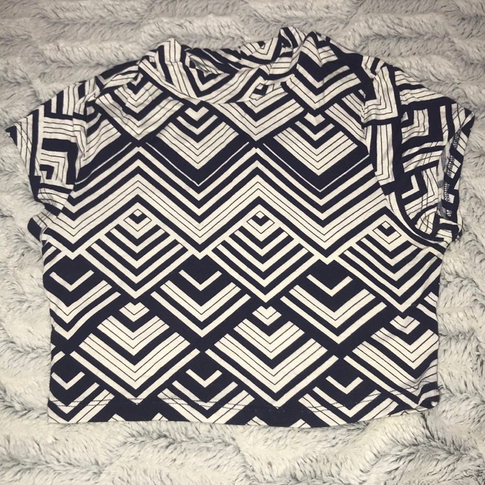 Patterned crop top